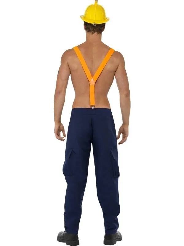 Fever Sexy Brandweerman Heren Kostuum 4 Fever Sexy Brandweerman Heren Kostuum - Afbeelding 2