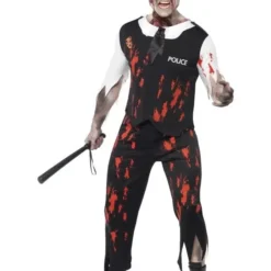 Zombie Politieagent Halloween Verkleedkleding