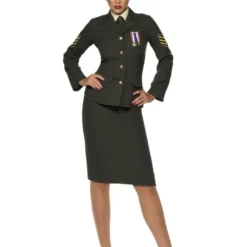 Wartime Officier Dames Kostuum