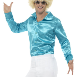 1960's Blouse Turquoise