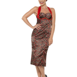Rockabilly Kostuum, Kersen Print