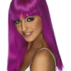 Neon Paarse Lange Glamourama Pruik -Feestkleding Winkel 600x800 1412