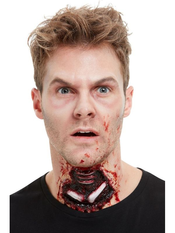 Make-Up FX, Latex Exposed Throat Wound 3 Make-Up FX, Latex Exposed Throat Wound