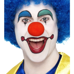 Crazy Clown Pruik Blauw 8 Crazy Clown Pruik Blauw -Feestkleding Winkel 600x800 1443