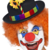 Zwarte Clown Bowler Hoed Met Bloemen -Feestkleding Winkel 600x800 1453
