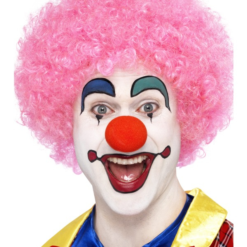 Crazy Clown Pruik Roze -Feestkleding Winkel 600x800 1494