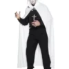 Lange Witte Cape Met Hoody 191cm -Feestkleding Winkel 600x800 1521