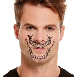 Make-Up FX, Skeleton Mouth Face Transfer -Feestkleding Winkel 600x800 1555
