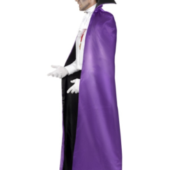 Purple - Black Reversible Cape -Feestkleding Winkel 600x800 1594