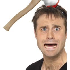 Haarband Met Bijl Door Je Hoofd Halloween