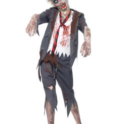 Zombie School Boy Horror Jongens Kostuum