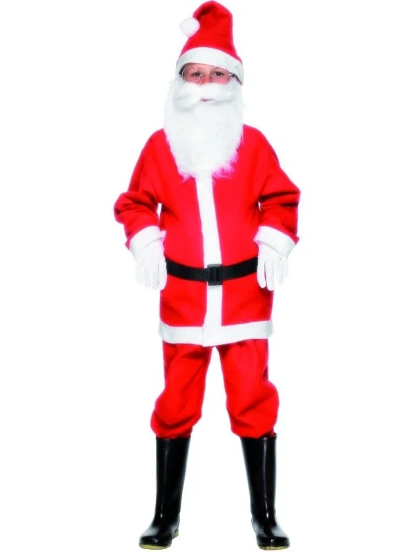 Santa Boy Kerstman Kostuum 4 Santa Boy Kerstman Kostuum - Afbeelding 2
