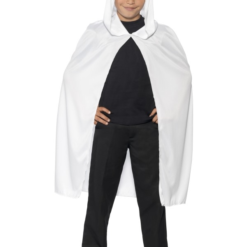Witte Hooded Halloween Cape