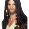 Zwarte Piratenpruik Met Dreadlocks En Kralen -Feestkleding Winkel 600x800 1736