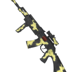 Plastic Army Geweer 59cm Met Effecten