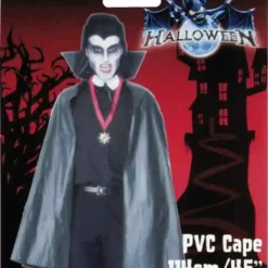 PVC Vampieren Heren Halloween Cape -Feestkleding Winkel 600x800 1780