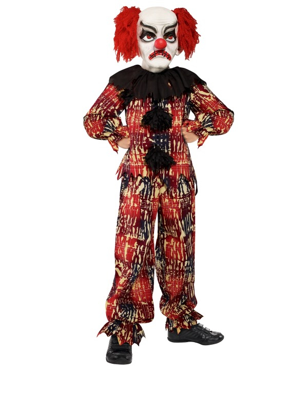 Enge Clown Kostuum Kinder 4 Enge Clown Kostuum Kinder - Afbeelding 2