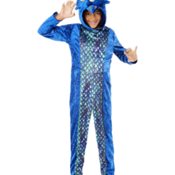 Dinosaurus Kinder Onesie Blauw