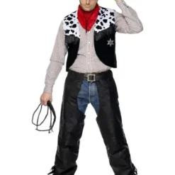 Leren Cowboy Heren Kostuum 7 Leren Cowboy Heren Kostuum -Feestkleding Winkel 600x800 1928