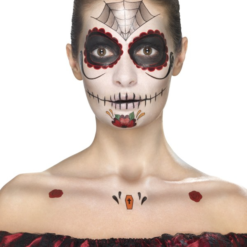 Day Of The Dead Tatoeages En Schmink -Feestkleding Winkel 600x800 2084