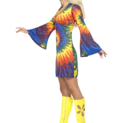 1960s Tie Dye Gekleurde Hippie Kostuum -Feestkleding Winkel 600x800 209