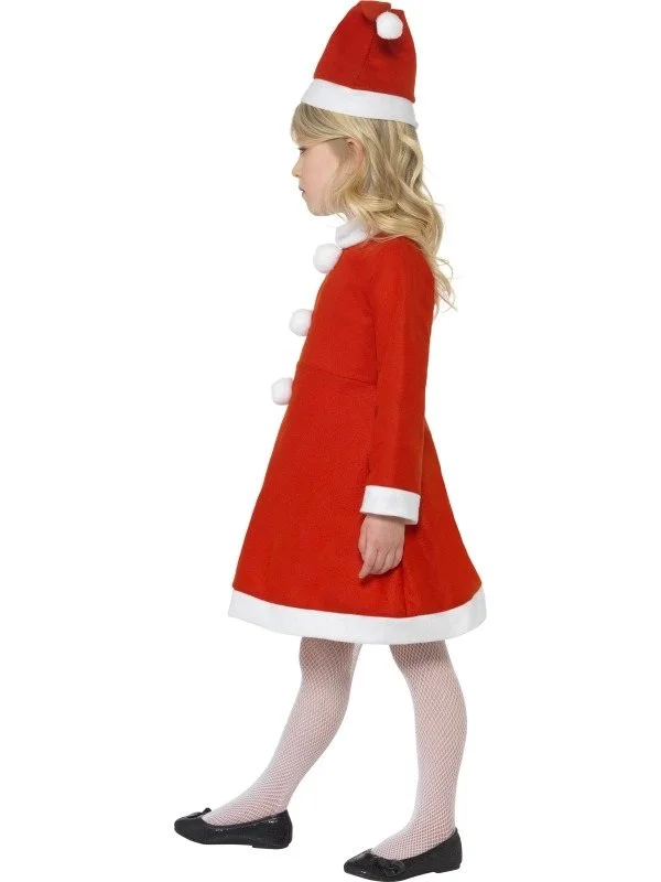 Santa Girl Kerstvrouw Kostuum 5 Santa Girl Kerstvrouw Kostuum - Afbeelding 3