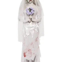 Zombie Bruid Halloween Horror Kostuum