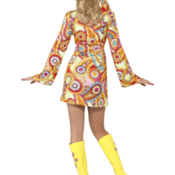 Gekleurd 1960's Hippie Dames Kostuum 7 Gekleurd 1960's Hippie Dames Kostuum -Feestkleding Winkel 600x800 22