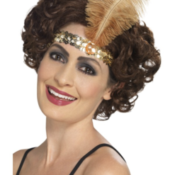 Flapper Hoofdband Goud
