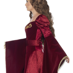 Medieval Queen Deluxe Kostuum -Feestkleding Winkel 600x800 2276