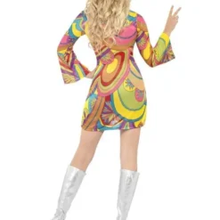 Fever 60's Flower Power Dames Kostuum 8 Fever 60's Flower Power Dames Kostuum -Feestkleding Winkel 600x800 233