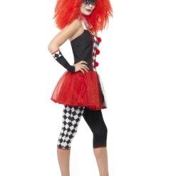 Gekke Twisted Harlekijn Clown Kostuum -Feestkleding Winkel 600x800 2339