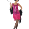 Roze Funtime Flapper 1920's Kostuum -Feestkleding Winkel 600x800 245