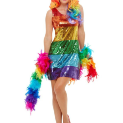 Glitter Rainbow Jurkje -Feestkleding Winkel 600x800 2479