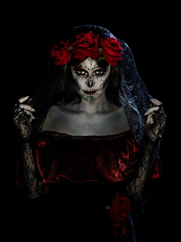 Day Of The Dead Make Up Kit 6 Day Of The Dead Make Up Kit - Afbeelding 4