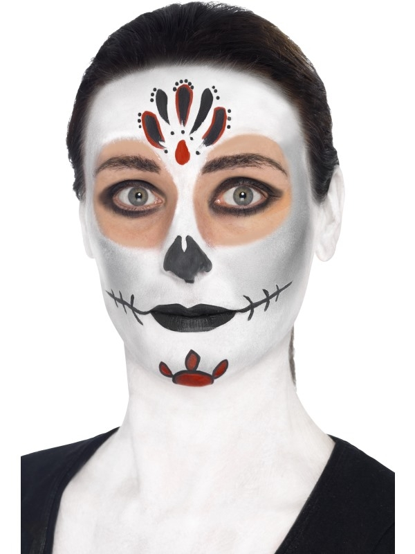 Day Of The Dead Make Up Kit 8 Day Of The Dead Make Up Kit - Afbeelding 6