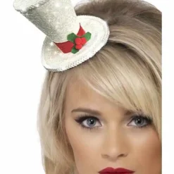 Mini Kerst Hoedje Op Diadeem