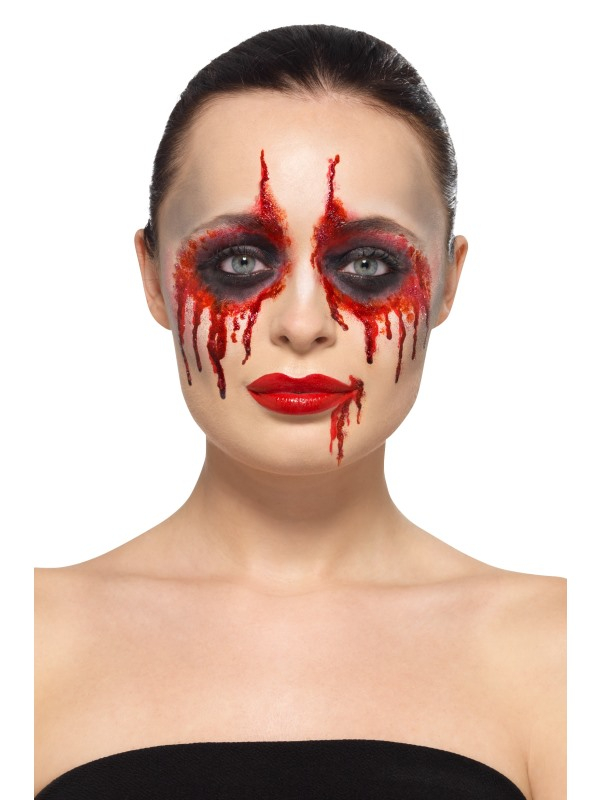 Blood Drip Bride Make-Up Kit, Aqua 7 Blood Drip Bride Make-Up Kit, Aqua - Afbeelding 5