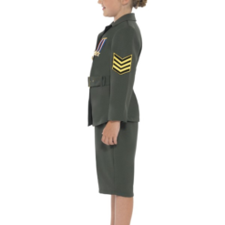 WW2 Army Girl Kostuum Kids -Feestkleding Winkel 600x800 2654