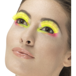 80s Party Wimpers Neon Geel