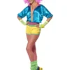 Skater Girl Neon Dames Kostuum 1 Skater Girl Neon Dames Kostuum -Feestkleding Winkel 600x800 270