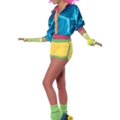 Skater Girl Neon Dames Kostuum 7 Skater Girl Neon Dames Kostuum -Feestkleding Winkel 600x800 272