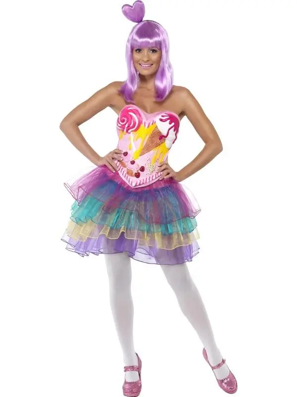 Candy Queen Katy Perry Dames Verkleedkleding 3 Candy Queen Katy Perry Dames Verkleedkleding