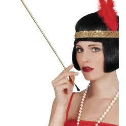 Gouden Verstelbare Lange Sigarettenhouder