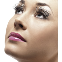 Zilver - Zwarte Nepwimpers