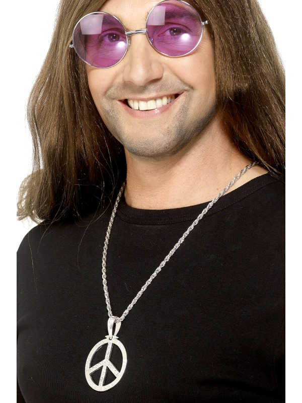 60s Peace Sign Hippie Medallion 7 60s Peace Sign Hippie Medallion - Afbeelding 5