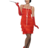 1920's Flapper Kostuum Rood -Feestkleding Winkel 600x800 282