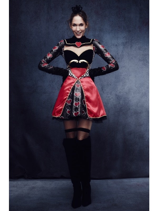 Fever Queen Of Hearts Kostuum 5 Fever Queen Of Hearts Kostuum - Afbeelding 3
