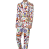 Groovy Flower Power Net Herenpak Carnaval -Feestkleding Winkel 600x800 31