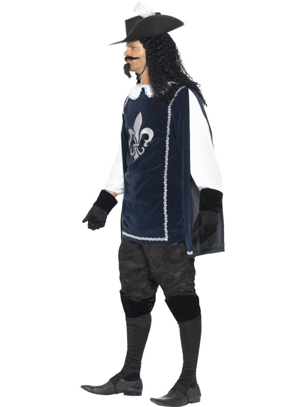 Musketeer Heren Kostuum 4 Musketeer Heren Kostuum - Afbeelding 2